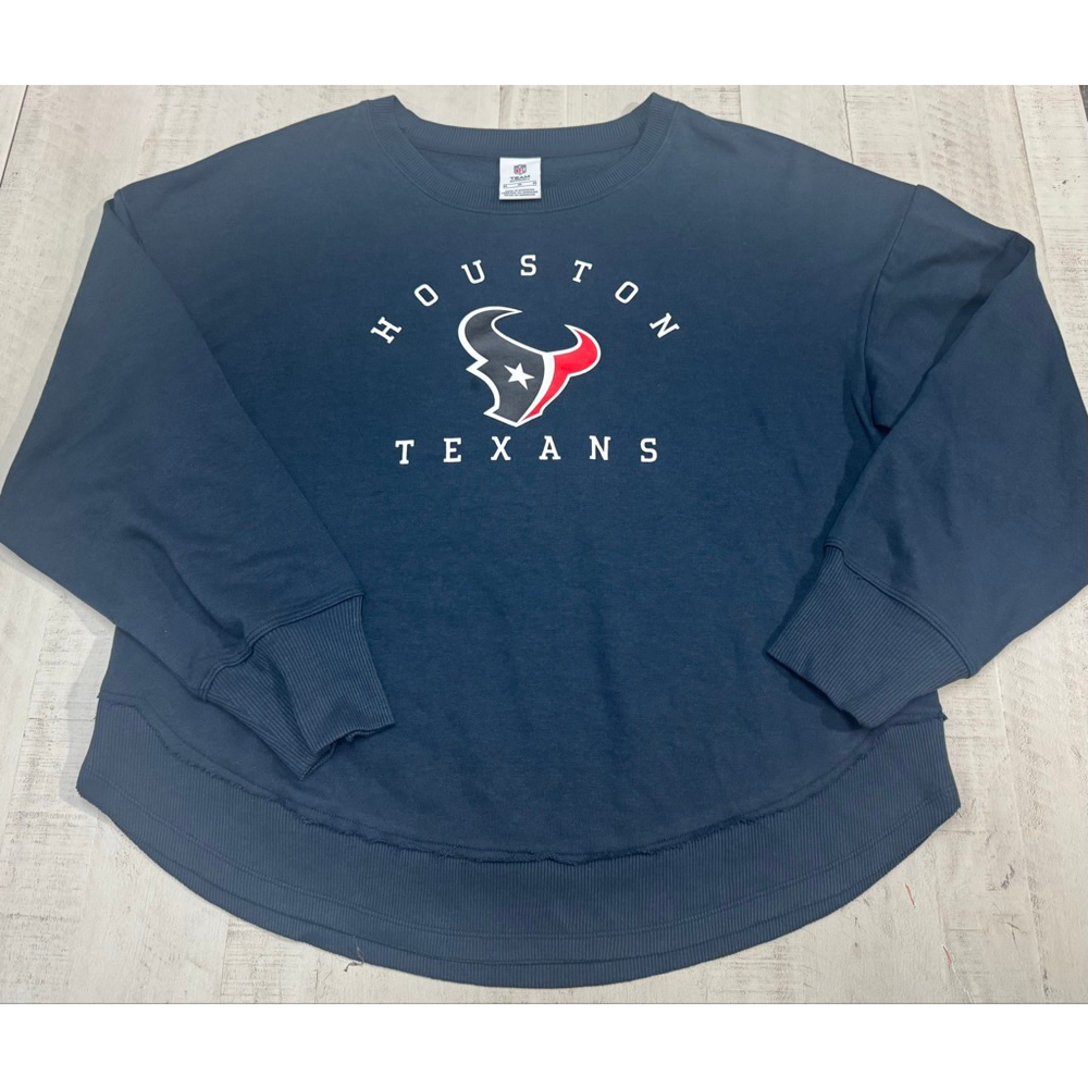 Houston Texans women crew neck pull over